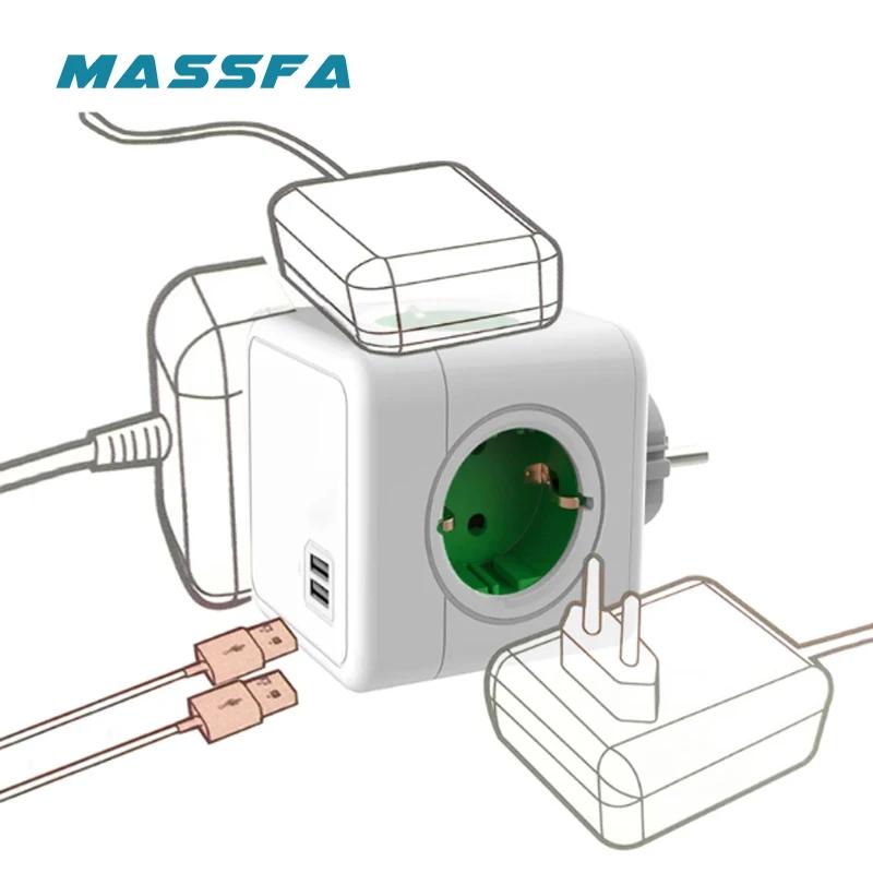 MASSFA  Ƽ ÷, , 2 USB Ƽ Ŀť, ͽټ ø,   ÷, 4AC 